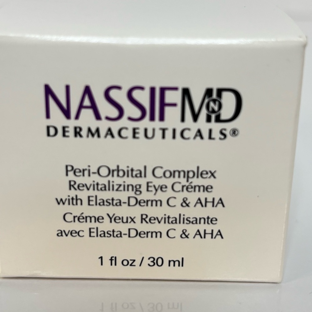 NASSIFMD Peri-Orbital Complex Revitalizing Eye Crème -1 Fl Oz/30 ml